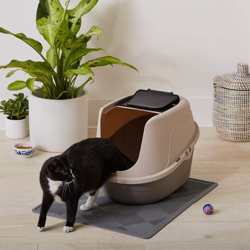 No-Mess Hooded Cat Litter Box (Various Sizes)