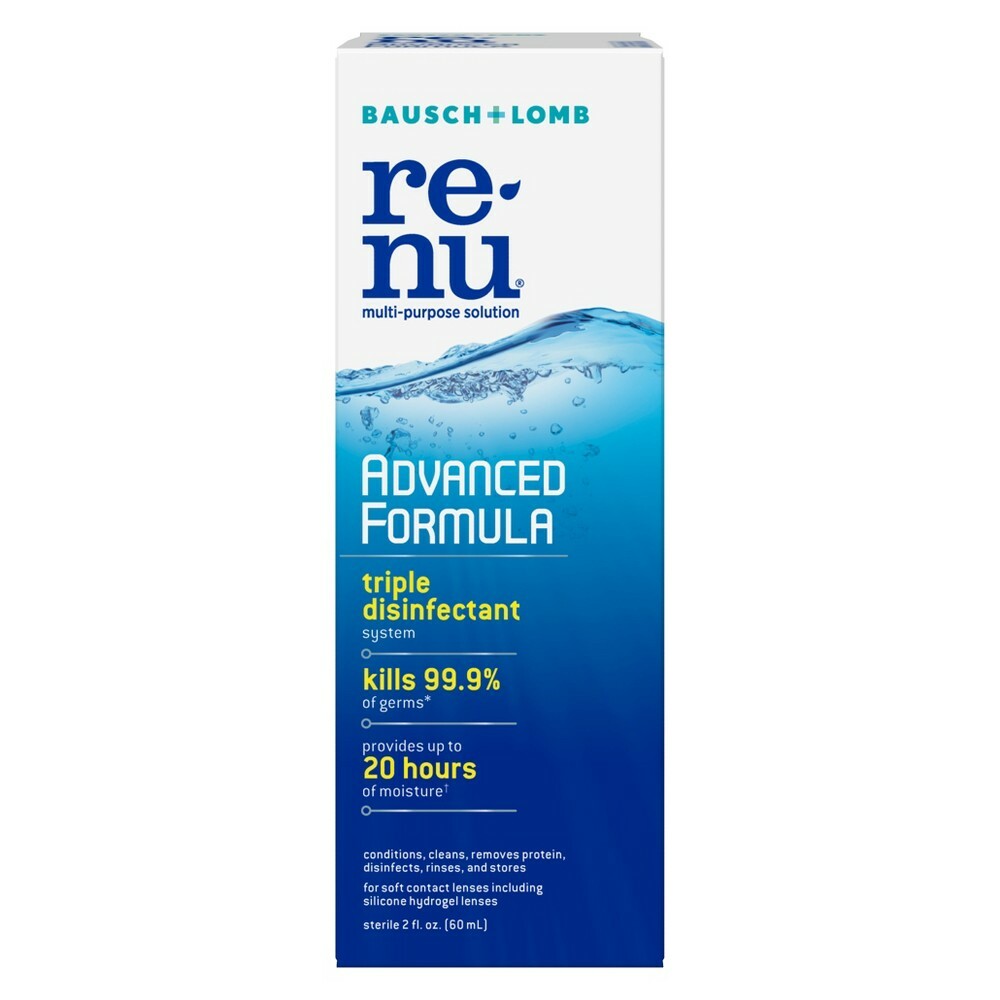 Bausch + Lomb ReNu Multi-Purpose Advanced Formula Solution, 2 Fl.OZ