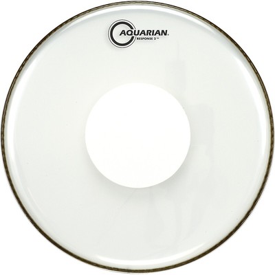 Aquarian Response 2 Power Dot Drumhead 12 in.