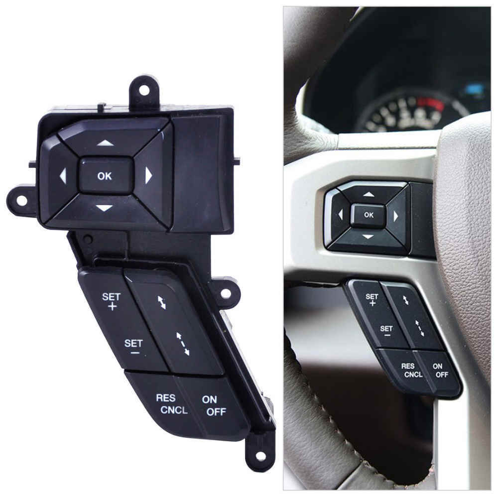 Steering Wheel Left Cruise Control Switch Button for Ford 201518 F150