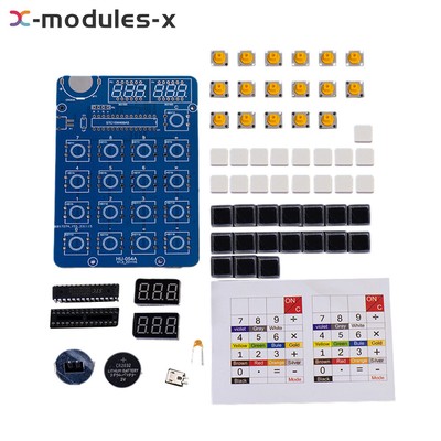 DIY Calculator Electronic Production Kit 51 Microcontroller Welding Exercise New