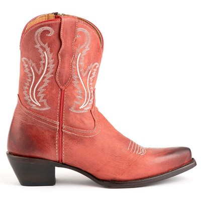

Красные женские повседневные ботинки Ferrini Molly Red Snip Toe Cowboy 6231122, Красный, Ferrini Molly Red Snip Toe Cowboy