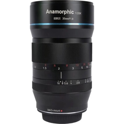 SIRUI 35mm F1.8 1.33x Anamorphic Lens APS-C Film Lens for M4/3 M43 Mount Camera