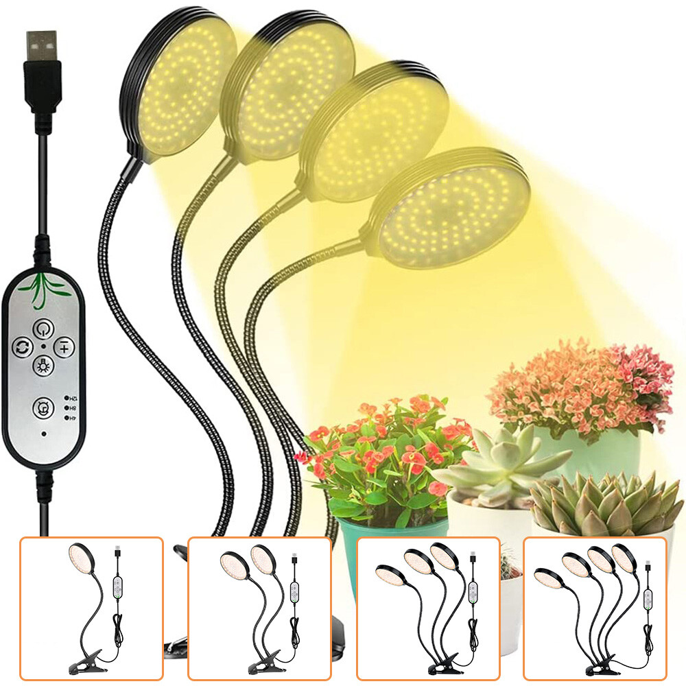 Led Plant Grow Lights Timer Dimmable
