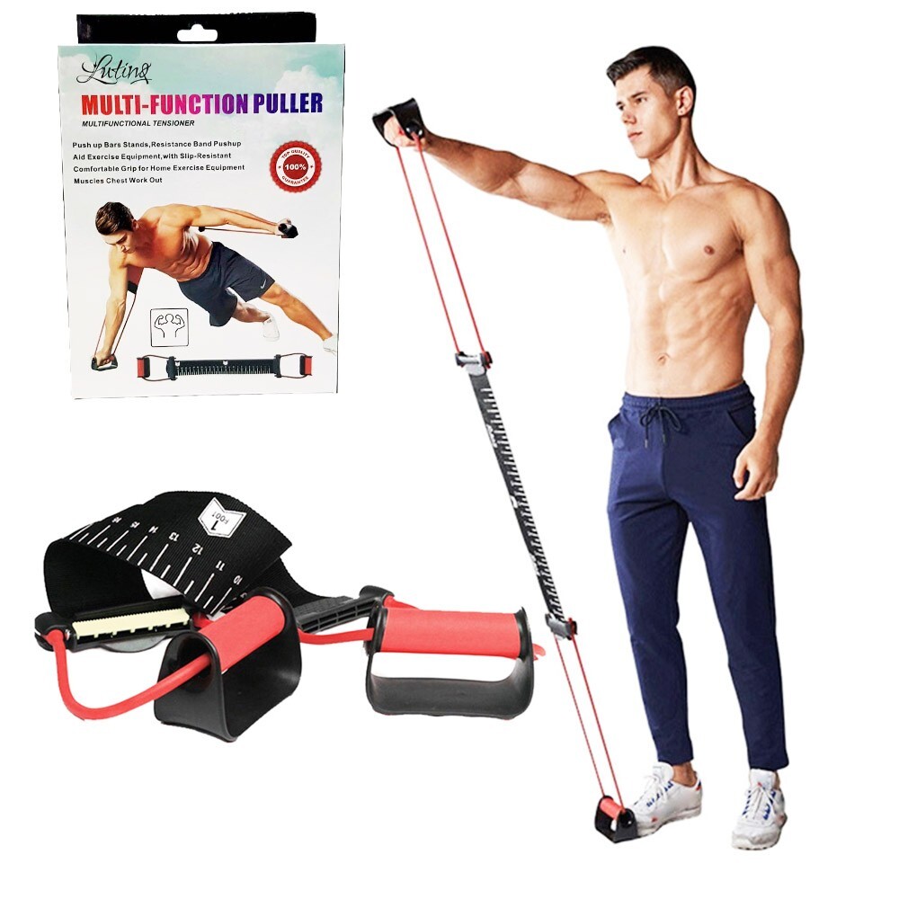 Multi Function Puller Banda Elastica Di Resistenza Allenamento Muscoli reb