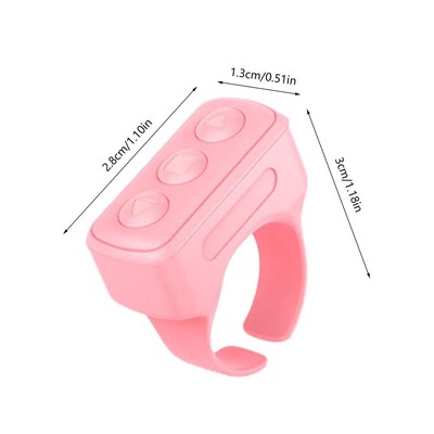 Remote Control Scrolling Finger Wireless Blue tooth Remote Control Scrolling Rin