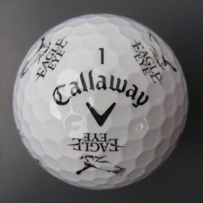 Callaway Truvis Chrome Soft Eagle Eye Golf Ball Mint Unplayed