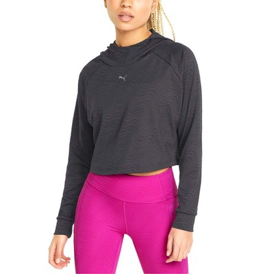 

Женская худи с капюшоном Puma Flawless Training, черная 52155101, Черный
