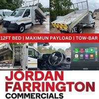 2021 MERCEDES BENZ SPRINTER 315 ALLOY BODY SINGLE CAB TOOL-POD TIPPER EURO 6