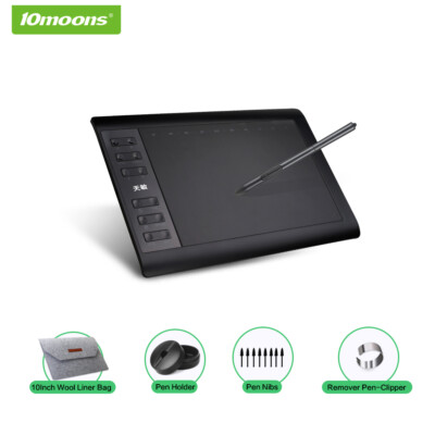 G10 Digital Grafiktablett Zeichentablett Digitales Tablet Drawing Pad Gifts B6N6