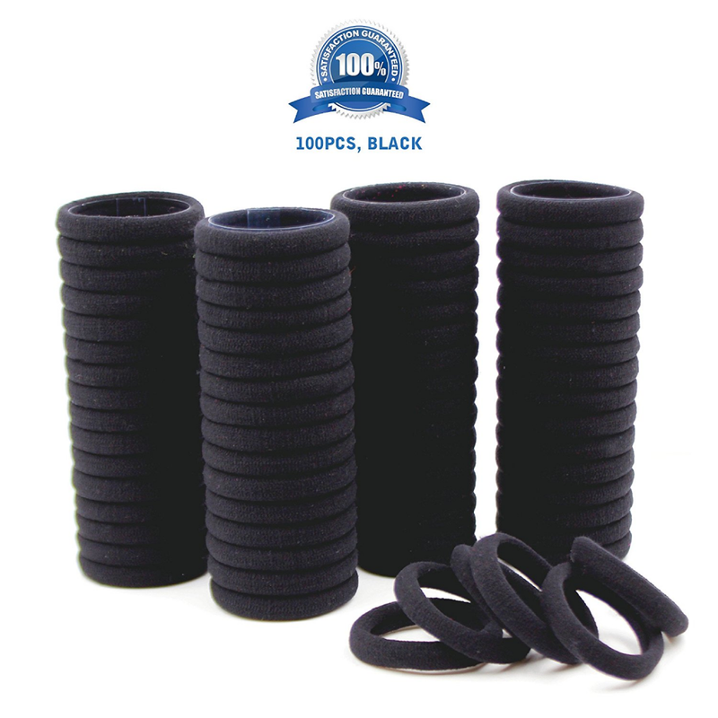 Cywlife 8 5mm Hair Ties Rubber Bands For Women Girls Thick Curly