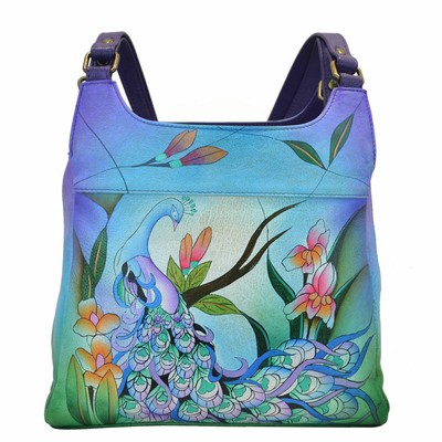 

Анна от Anuschka Medium Hobo Peacock