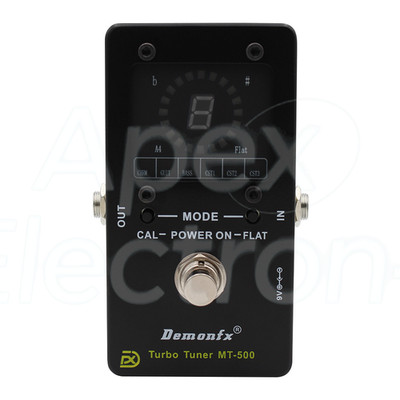 Demonfx Turbo Tuner MT-500 Strobe Tuner Guitar Bass For All Instruments
