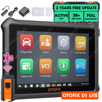 2024 OTOFIX D1 Lite OBD2 Bidirectional Scanner ALL System Diagnostic Tool Coding