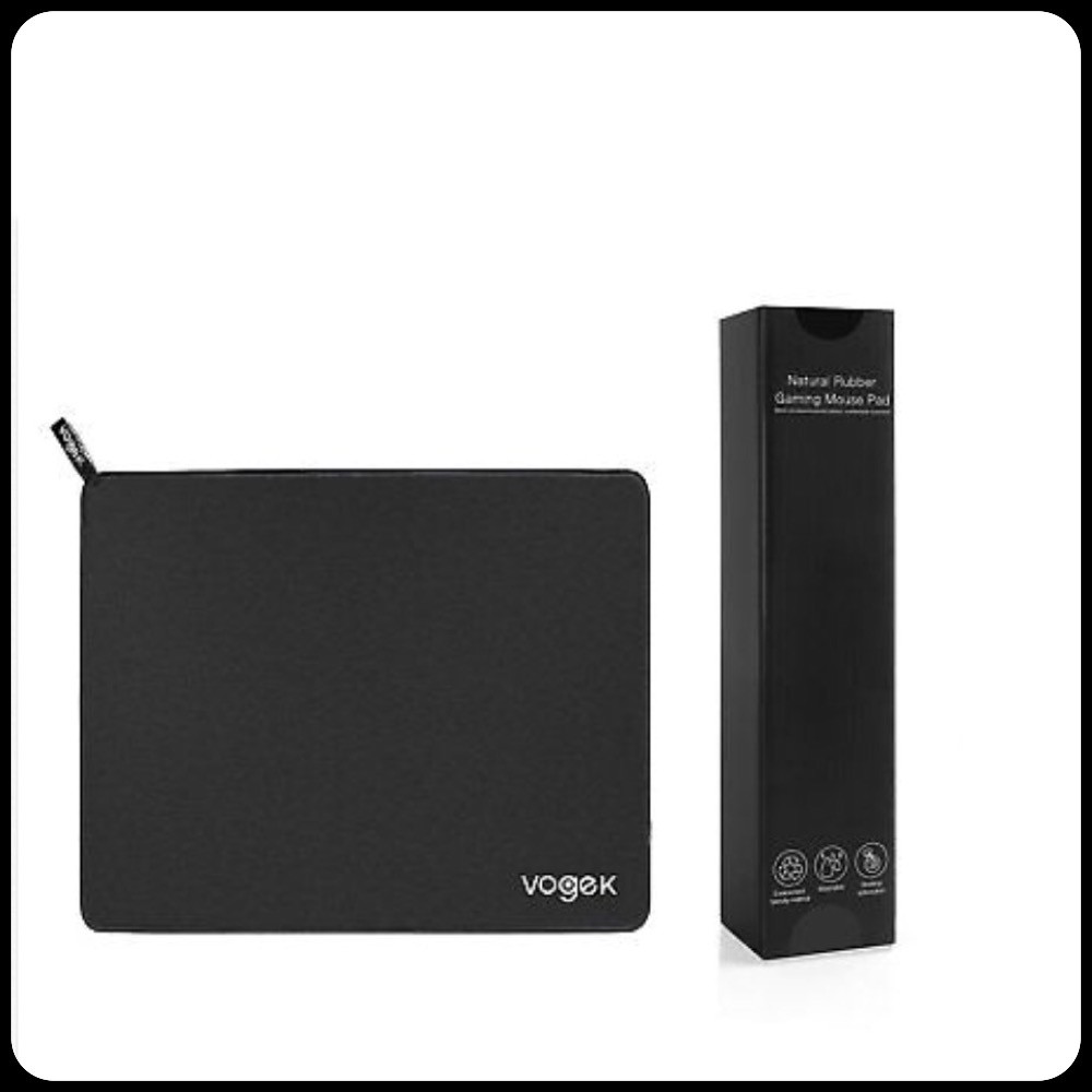 Vogek Gaming Mouse Pad Mat Stitched Edges 5mm Thick