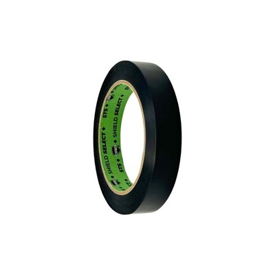 2.7 Mil Black Tensilized Strapping Tape 384 Rls Shipping Tape 3/8'' x 60 Yds