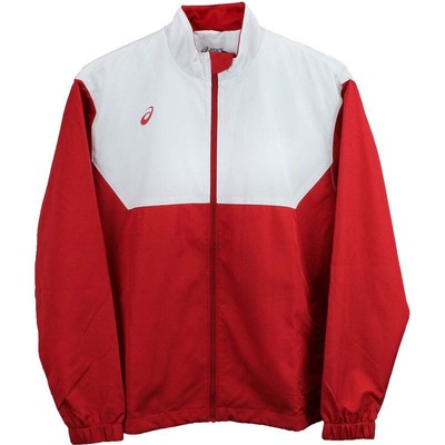 

ASICS Boys Upsurge Jacket Youth Boys Красная повседневная спортивная верхняя одежда YT3382-2301, Красный, ASICS Boys Upsurge Jacket Youth