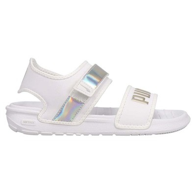 

Сандалии Puma Softride Strappy Youth Girls White Casual 384268-01, Белый, Puma Softride Strappy Youth