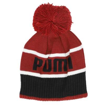 

Puma Pom Beanie Mens Size  Athletic Casual 02403903, Красный, Puma Pom Beanie