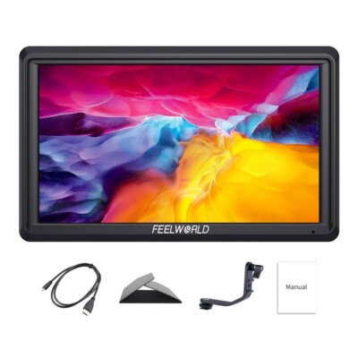 FEELWORLD S55 V2 5.5 inch Camera DSLR Field Monitor 3D LUT Full HD LCD 4K HDMI