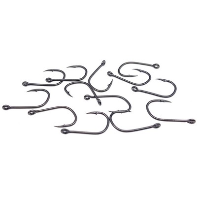 100PCS Baitholder Fishing Hook Bait Offset Circle Fish Hooks Sharpened With Box
