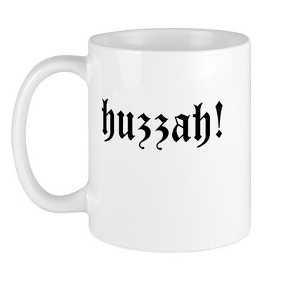 CafePress Huzzah! Mug 11 oz Ceramic Mug (80043761)