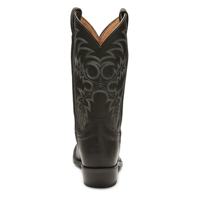 Pre-owned Tony Lama Segar 12" Round Toe Men's Boot In Black