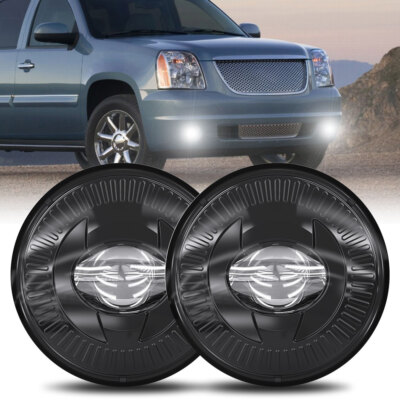 For GMC Sierra 2500 3500 2015 2016 2017 2018 LED Fog Lights Lamps Assembly
