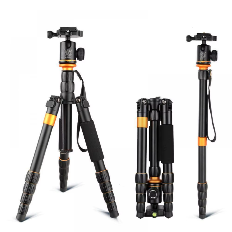 QZSD Q278 Professional Portable Aluminium Alloy Camera Travel Lightweight Tripod