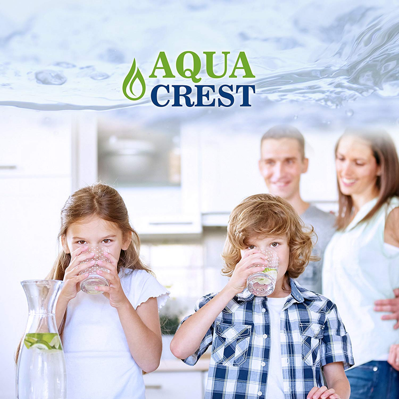 AQUACREST Replacement 2Pk 3000Gal.Water Filter For RC-EZ-1,USF-201/202,WFQTC3001