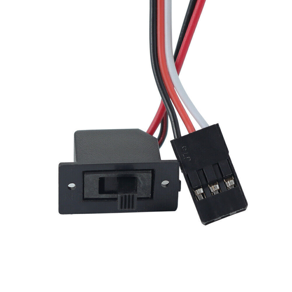 Two-Way 60A Brushed ESC Electronic Speed Controller for 1/10 RC Car Crawler Tank