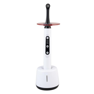 Dental Light Cure Lamp Cordless Blue Light 2300mw/cm2 1 Sec