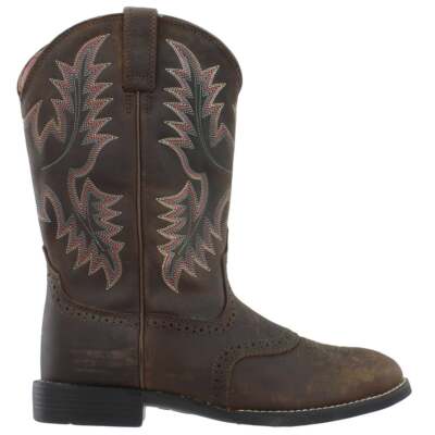 

Женские повседневные ботинки Ariat Heritage Stockman Round Toe Cowboy Размер 6,5 B 1000160, Коричневый, Ariat Heritage Stockman Round Toe Cowboy