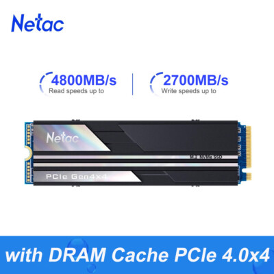 Netac NV7000 Heatsink 1TB 500GB Internal SSD PCIe Gen4 x4 NVMe for Game Computer