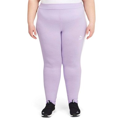 

Женские леггинсы Puma Iconic T7 Plus фиолетовые спортивные повседневные 531858-16, Фиолетовый, Puma Iconic T7 Legging Plus