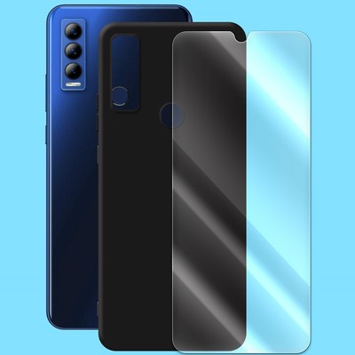 Explosion-proof Ultra-Thin Screen Protector and Case f AT&T Motivate Max U668AA