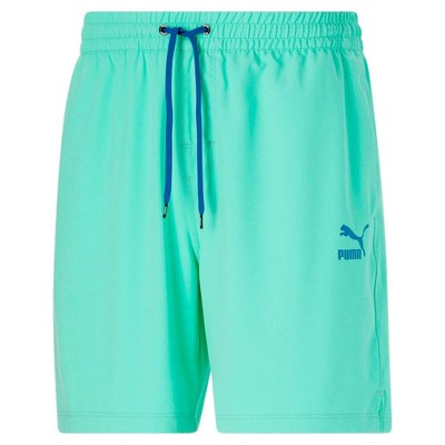 

Puma Archive 7-дюймовые плавки мужские зеленые повседневные спортивные 85942103, Зеленый, Puma Archive 7 Inch Swim Trunk