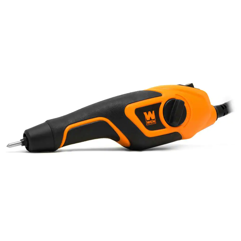 Engraver For Wood Metal Variable-Depth Tungsten Carbide-Tipped 2-Piece Stencil