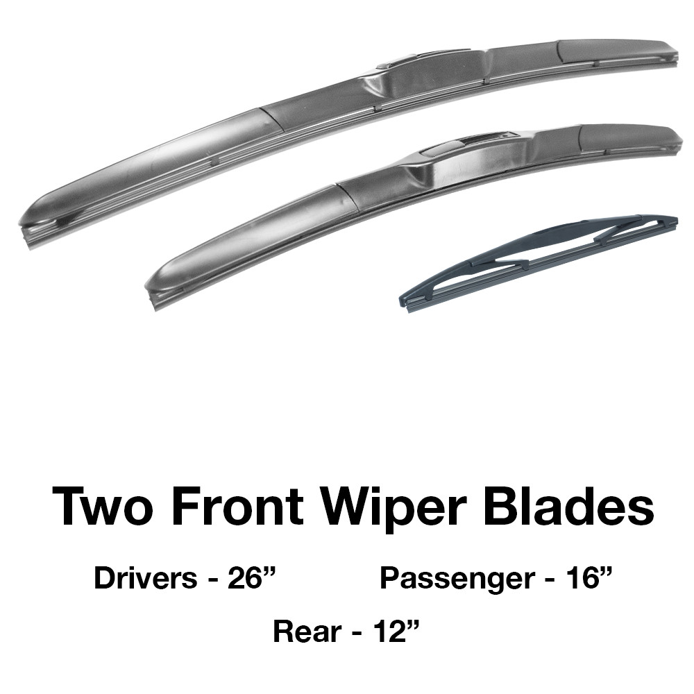 Honda CR-V 2016 - Onwards Front and Rear Windscreen Wiper Blades