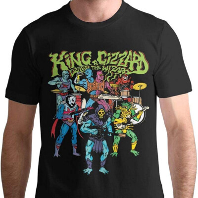 New King Gizzard And The Lizard Wizard Shirt Cotton Men S-5XL Tee THAEB764