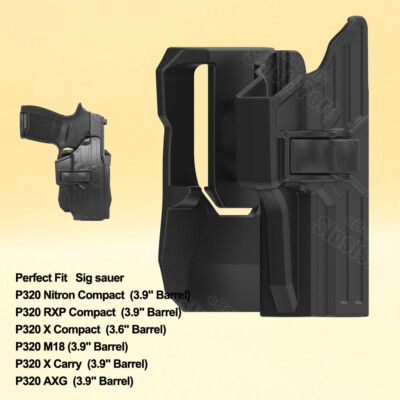 Sig P320 Holster OWB Fit Sig Sauer P320 M18 P320 X Carry X Compact Nitron RXP