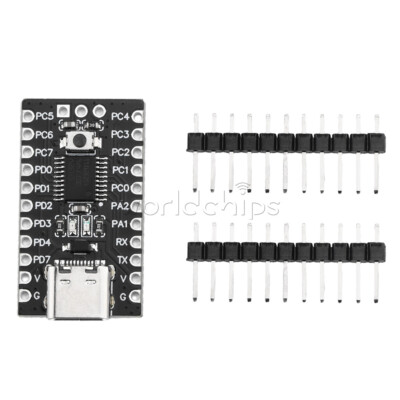 1-10Piece Type-C CH32V003F4P6 Core Development Board RISC-V Processor IIC SPI US