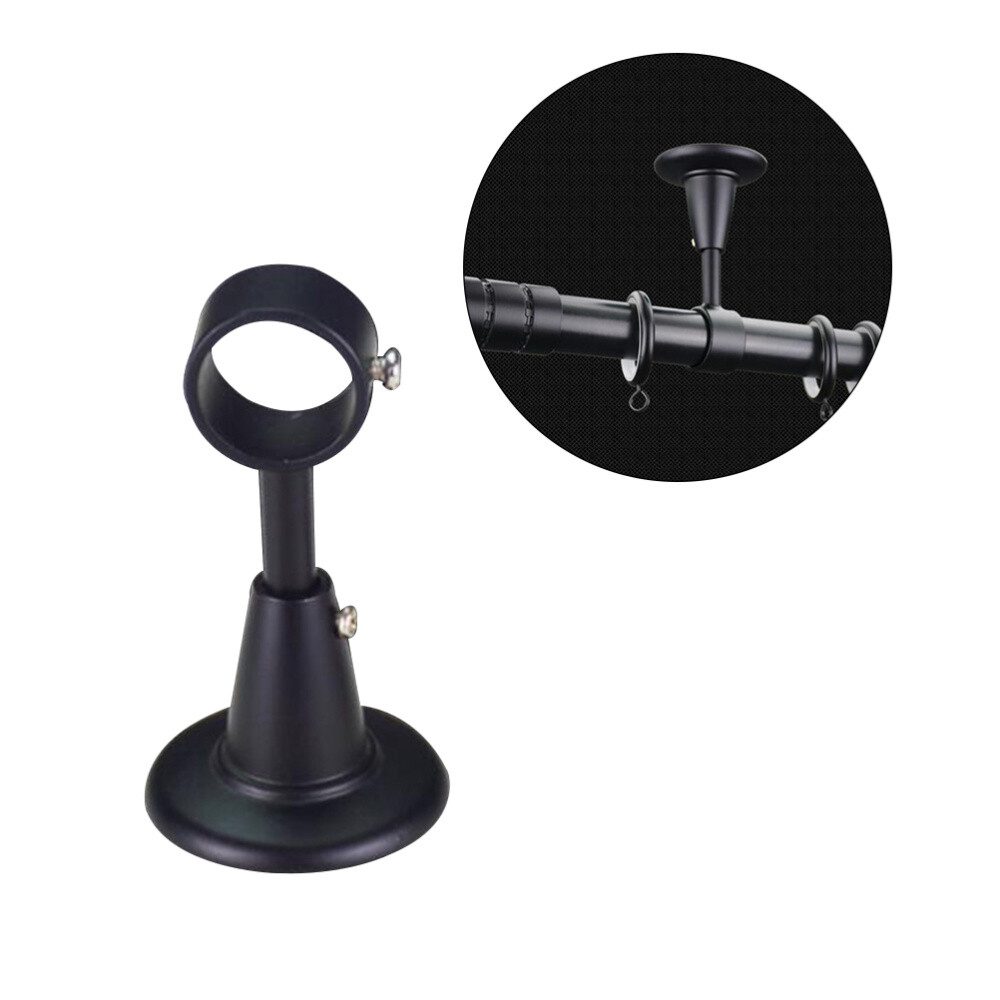 2 Pcs 28mm Gardinenstange Vorhangstange Halter Halterung Deckenhalterun