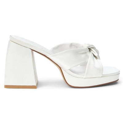 

Женское белое платье на платформе COCONUTS by Matisse Esme в стиле кэжуал ESME-111, Белый, COCONUTS by Matisse Esme Platform