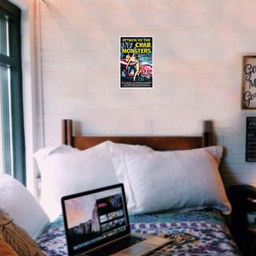 Attack of the Crab Monsters Classic Movie Mini Poster 11" x 17"