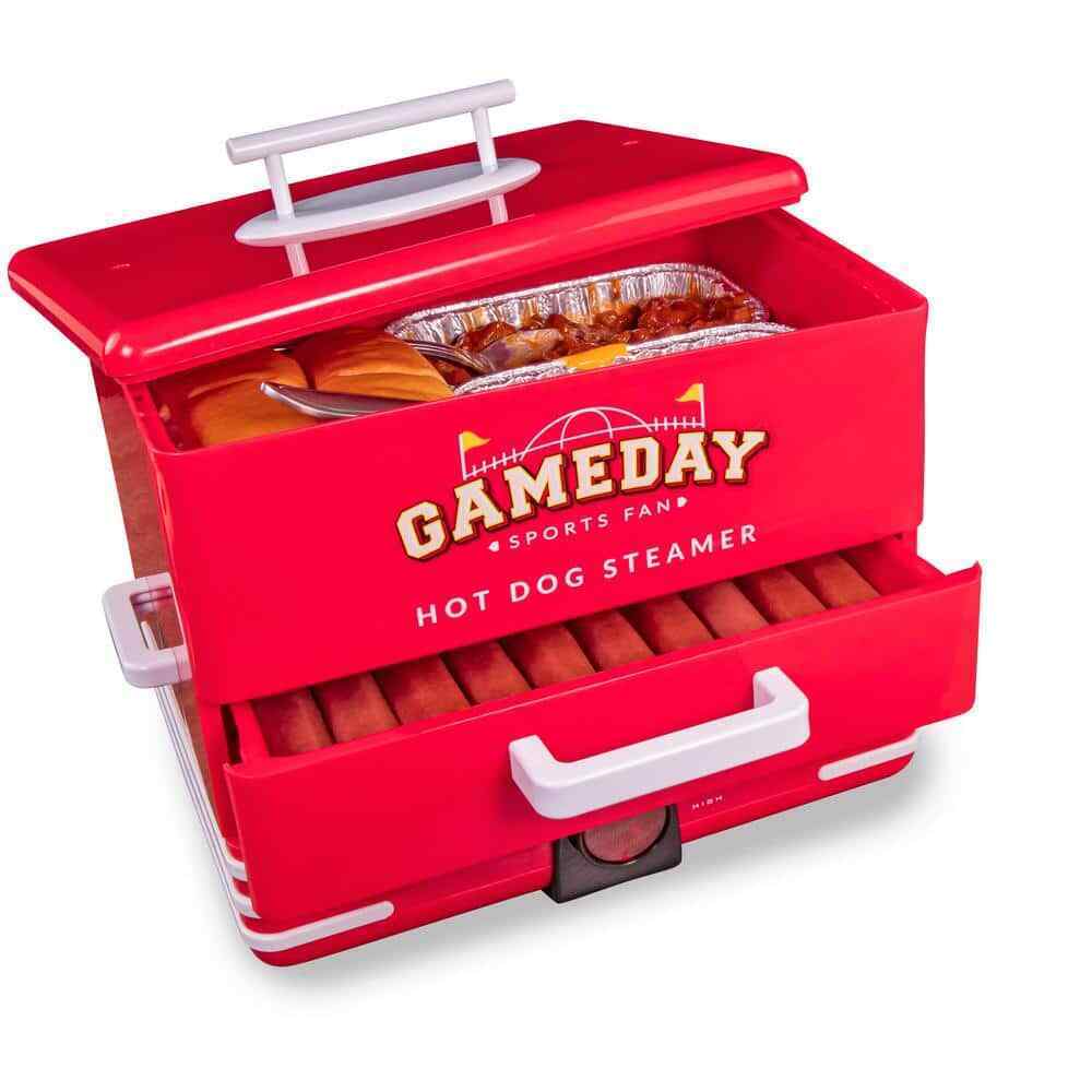 Red Hot Dog Steamer