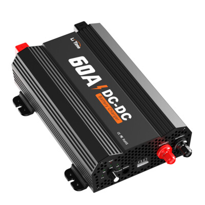 LiTime 12V 60A DC to DC Charger for 12V LiFePO4 Lead-Acid SLA Gel AGM Battery