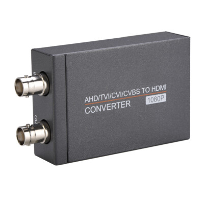TVI/CVI/AHD To HDMI Video Converter  HD 720P/1080P/3/4/5/8MP Plug Play System