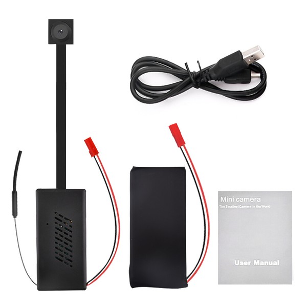 1080P 4K Nanny Camera HD Wireless WiFi Hidden Mini Micro Pinhole DIY Cam DVR - Image 3