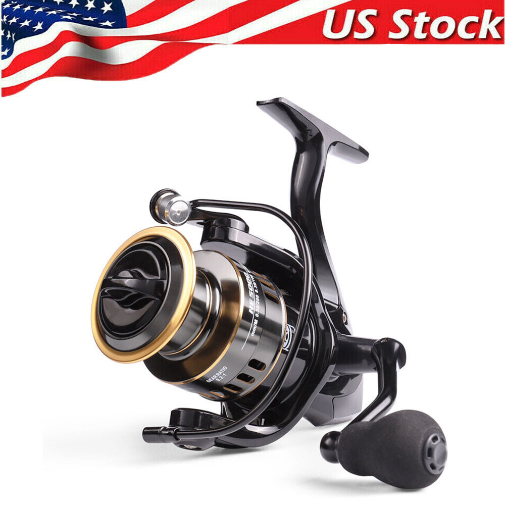 HE7000 Metal Spinning Fishing Reel Freshwater Saltwater Left Right Hand Reel